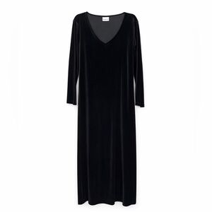 Chico’s Black Velvet Dress